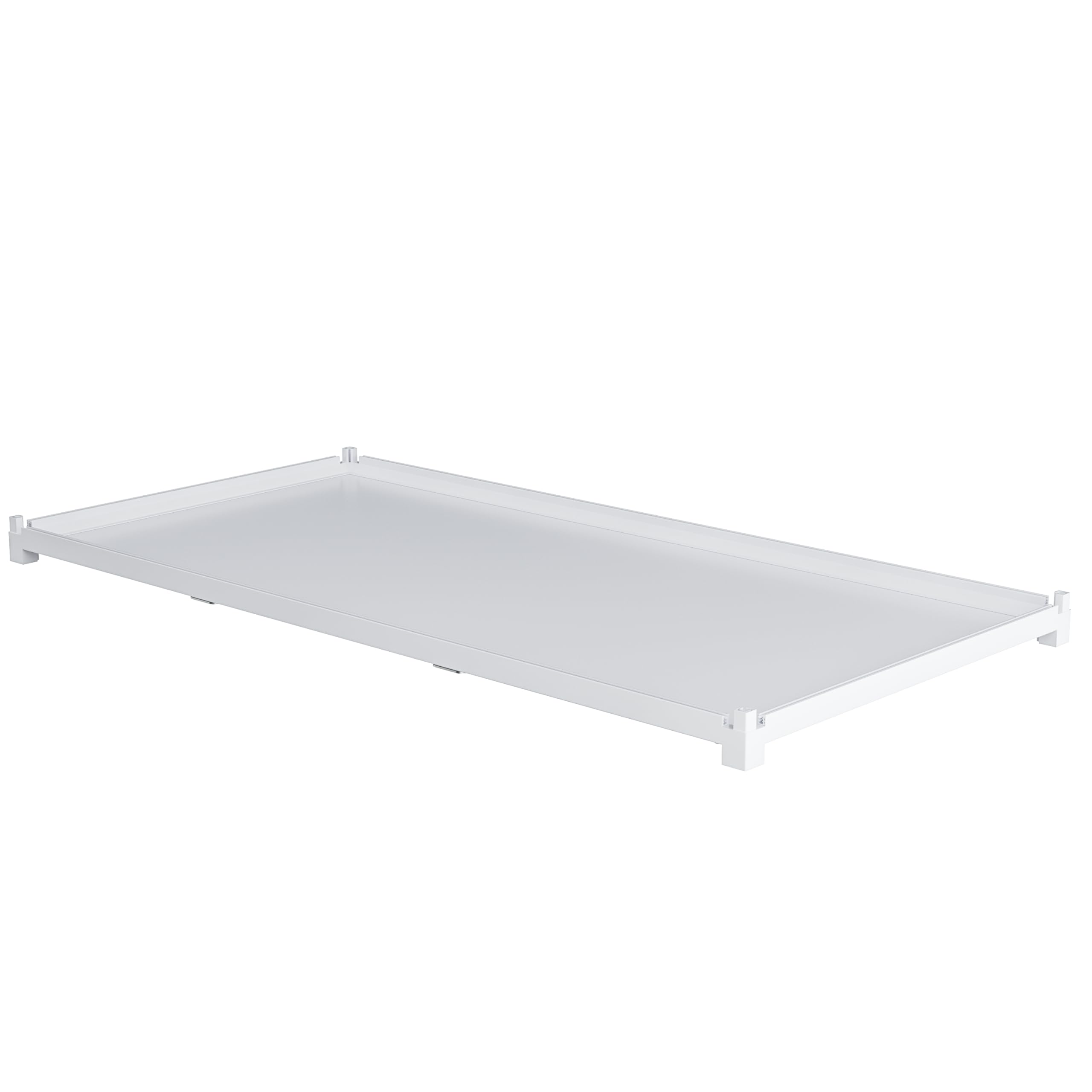 Bucatstate Bottom Plate Only For 39In/100Cm Metal Small Animal Cage 2.0, White