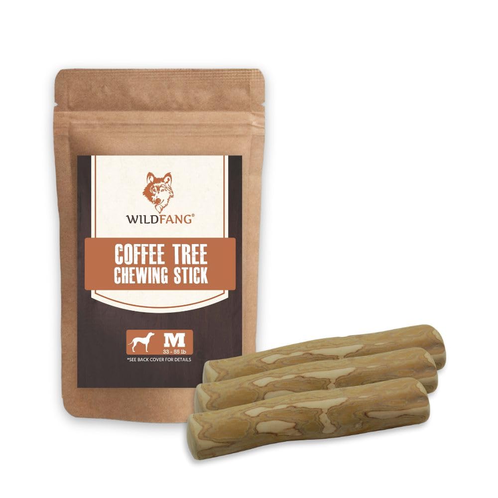Wildfang Chewing Root Made Of Coffee Wood For Dogs, Chewing Stick Dog Toy Wooden Bone, Chewing Muscle Training, Natural Chewing 