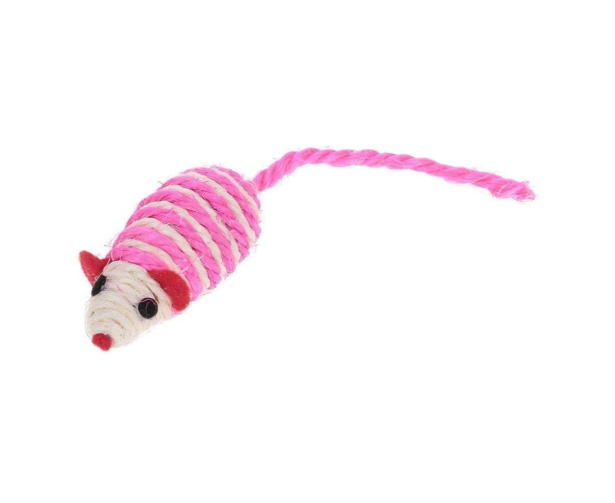 Pets Natural Cat Mouse Toy, Sisal Cat And Kitten Toy