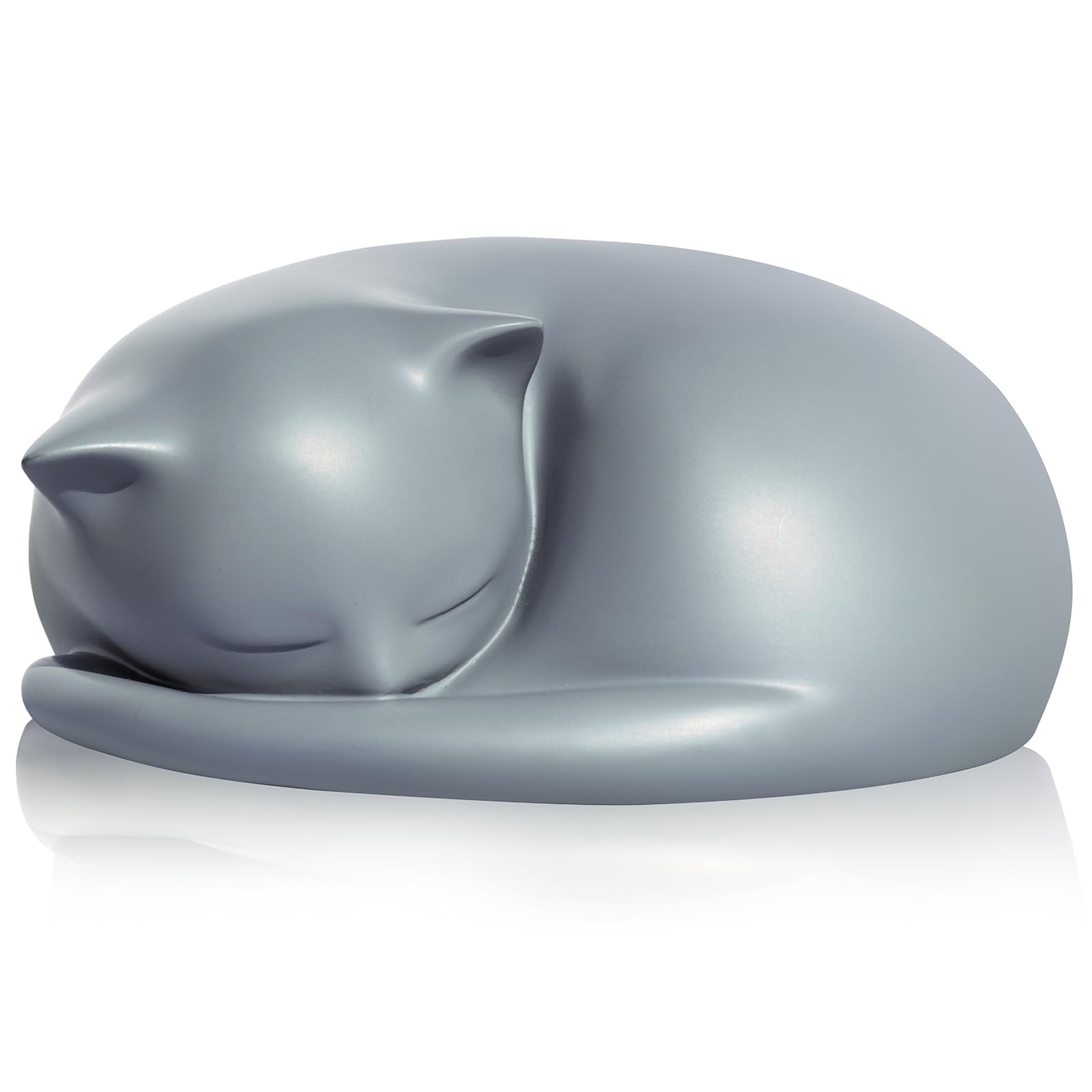 Fufyukey Cat Urn, Cat Urns For Ashes, Pet Urn For Cats, Sleeping Resin Cremation Cats Urns For Ashes, Pet Memorial Keepsake Fune