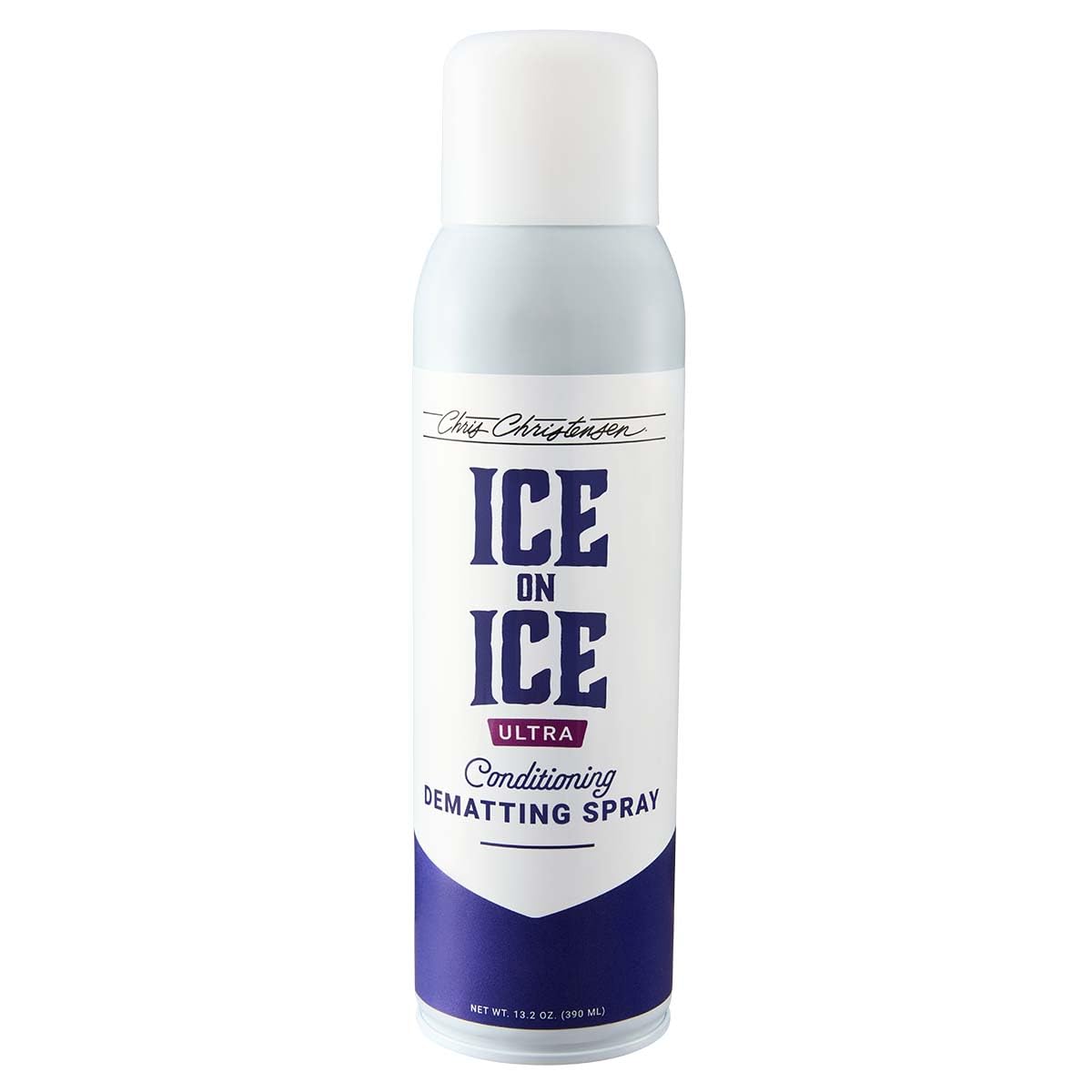 Chris Christensen Ice on Ice Ultra Conditioning Dematting Spray, Dog Conditioner, Groom Like a Professional, Lightweight Formula