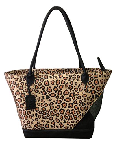 Pet Gear Tote/Sling Carrier For Cats/Dogs, Storage Pocket, Removable Washable Liner, Zippered Top And Mesh Windows, Cheetah