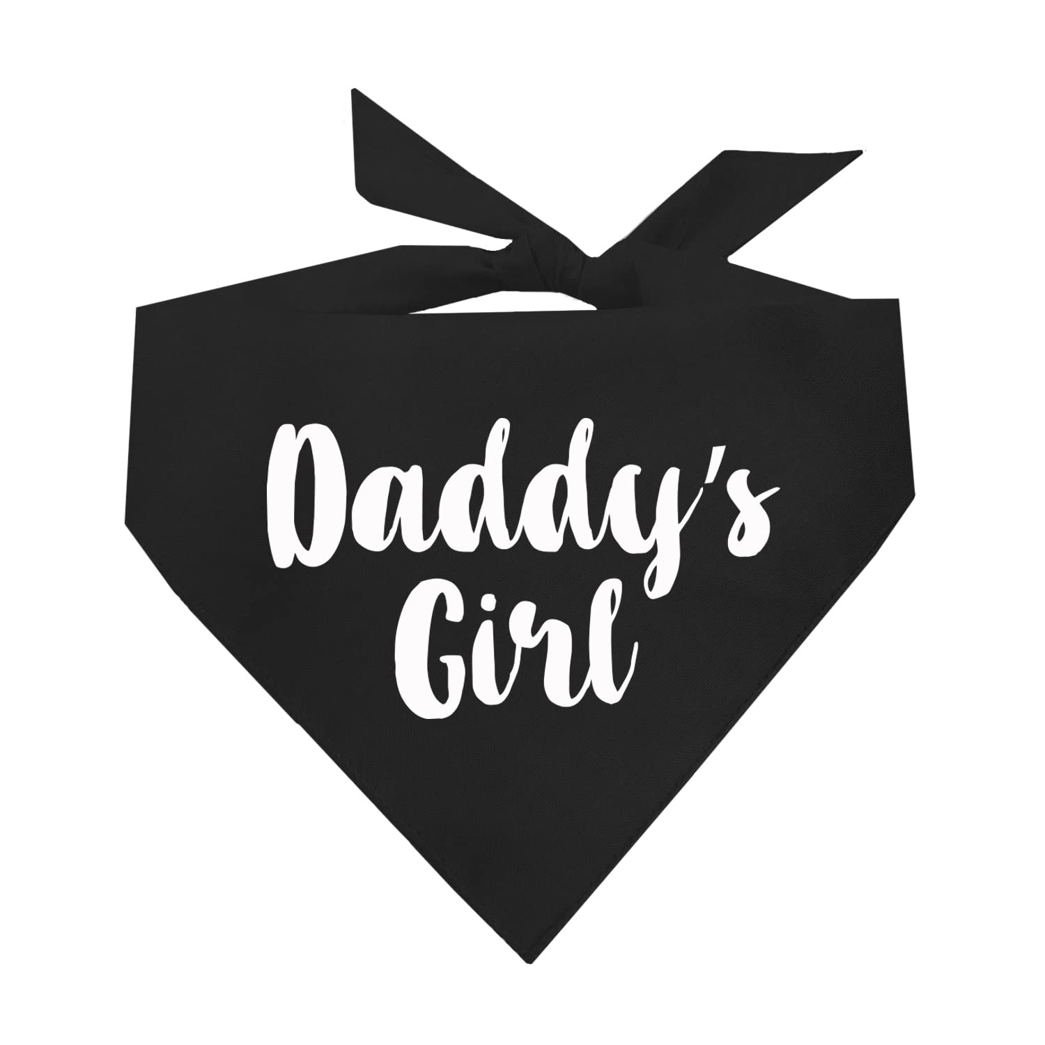 Daddy'S Girl Father'S Day Dog Bandana (Black, Xs 5)