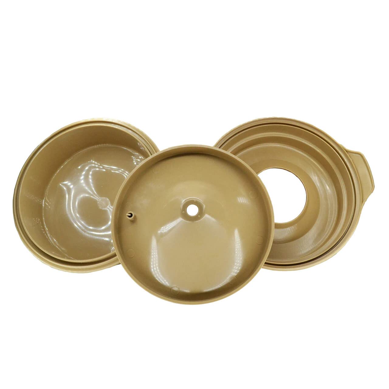 Ray Allen Buddy Bowl - Spill Proof Dog Water Bowl (44Oz Coyote)