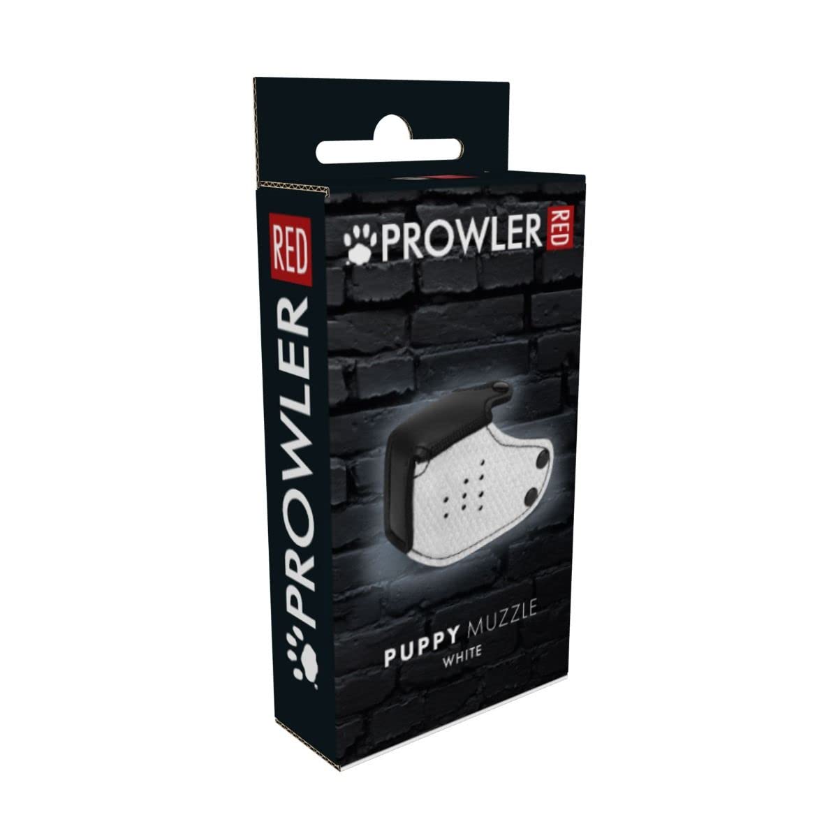Prowler Red Puppy Muzzle White