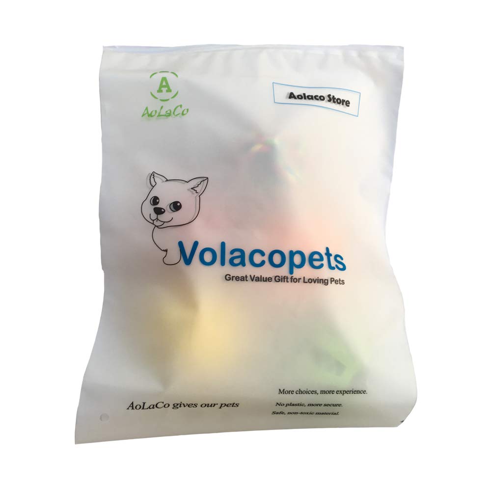 Volacopets Puppy Toys For Teething, Puppy Chew Toys For Small Dogs, Crinkle Dog Toys Small Breed Boredom And Stimulating, Dog Toys For Small Dogs, Pink, 5-Pack