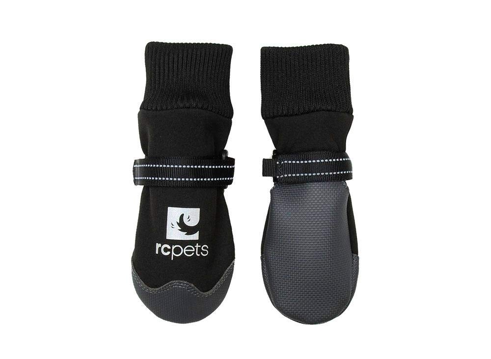 RC Pet Products Strider Dog Boot, Water Resistant, Paw Protection, X-Large, Black