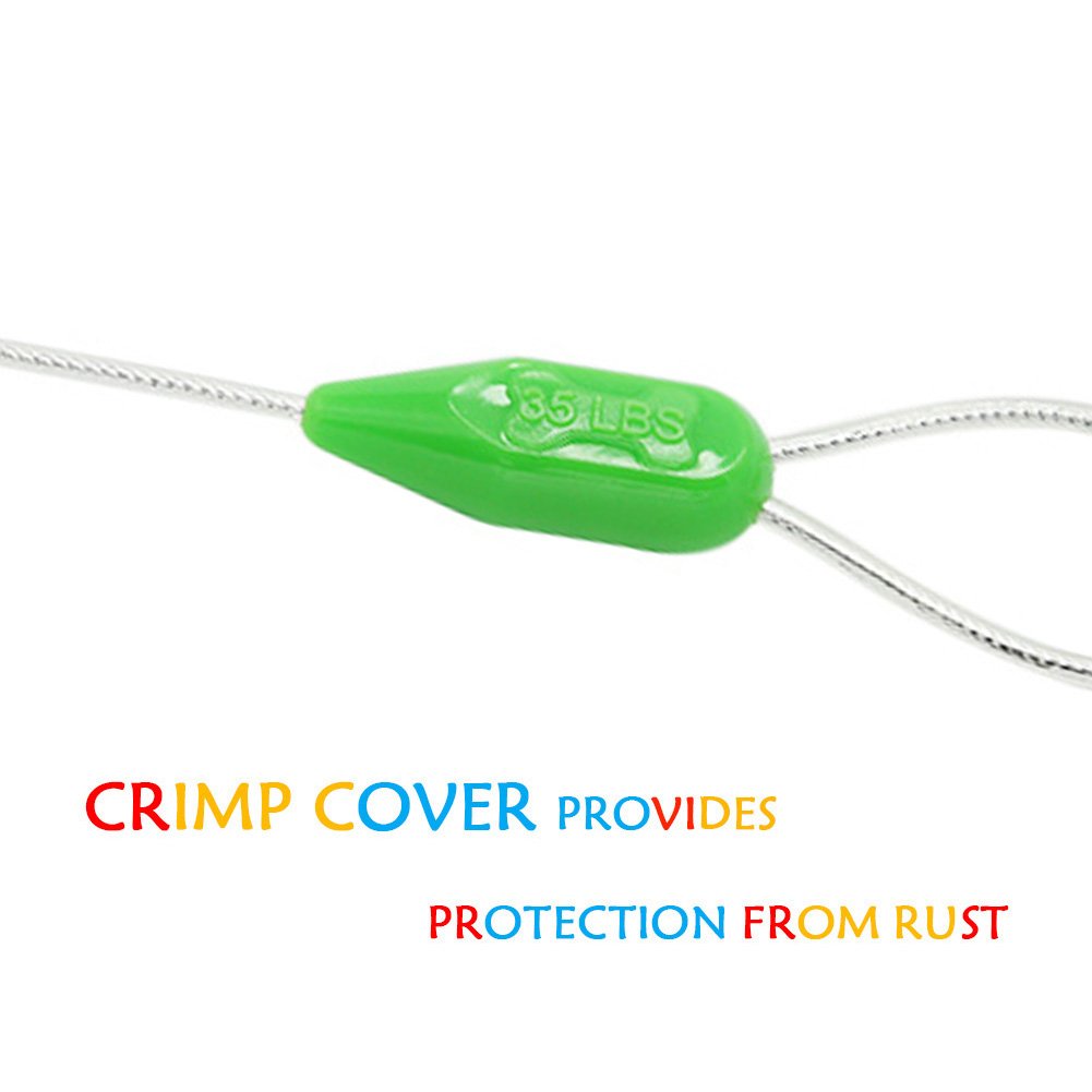 Petest 25Ft Reflective Tie-Out Cable For Small Dogs Up To 35 Pounds