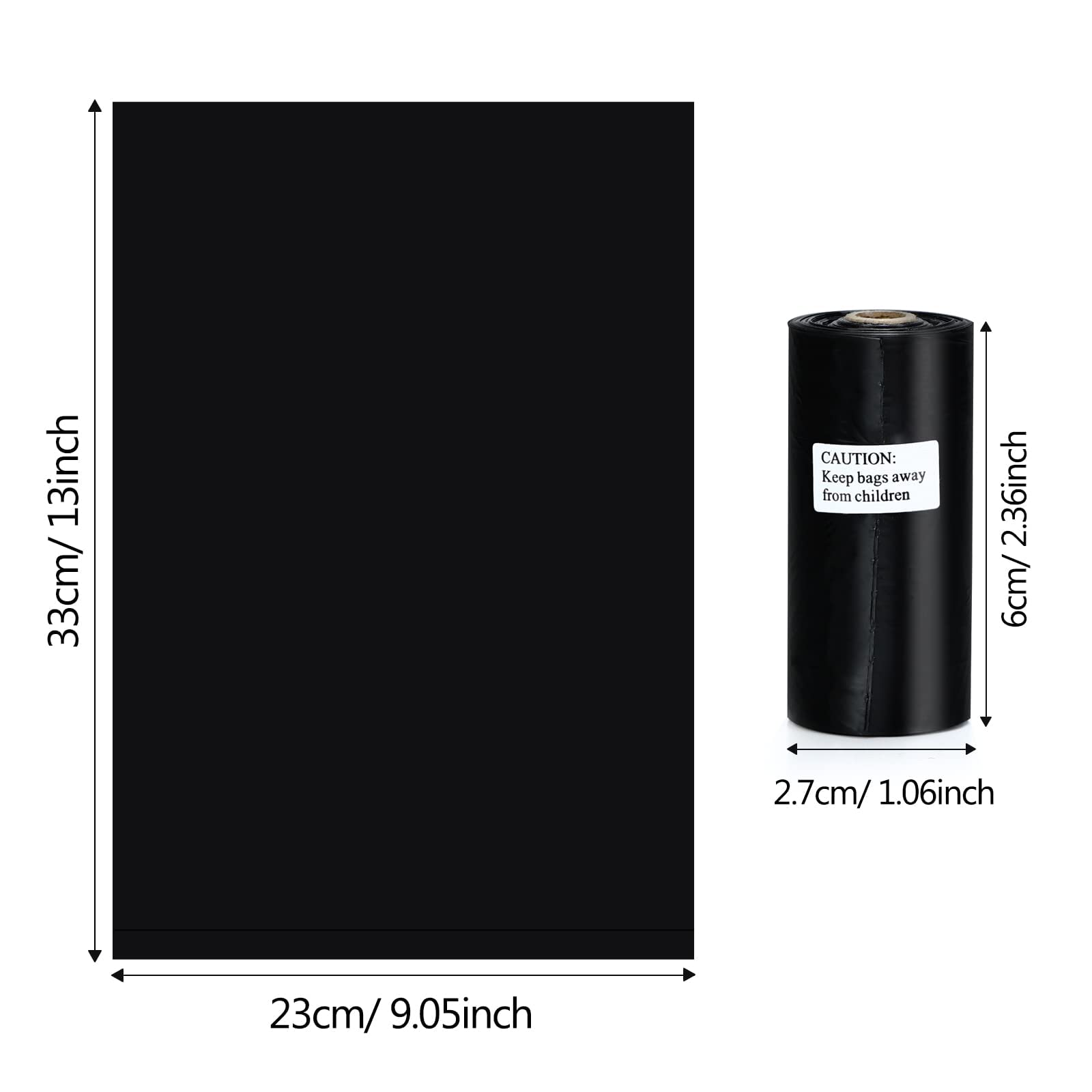 Dog Poop Bag 1140 Counts 57 Rolls, Unscented Doggy Poop Bags, Leak-Proof Dog Bags For Poop, Dog Waste Bags With Dispenser (13 X 9 Inches)