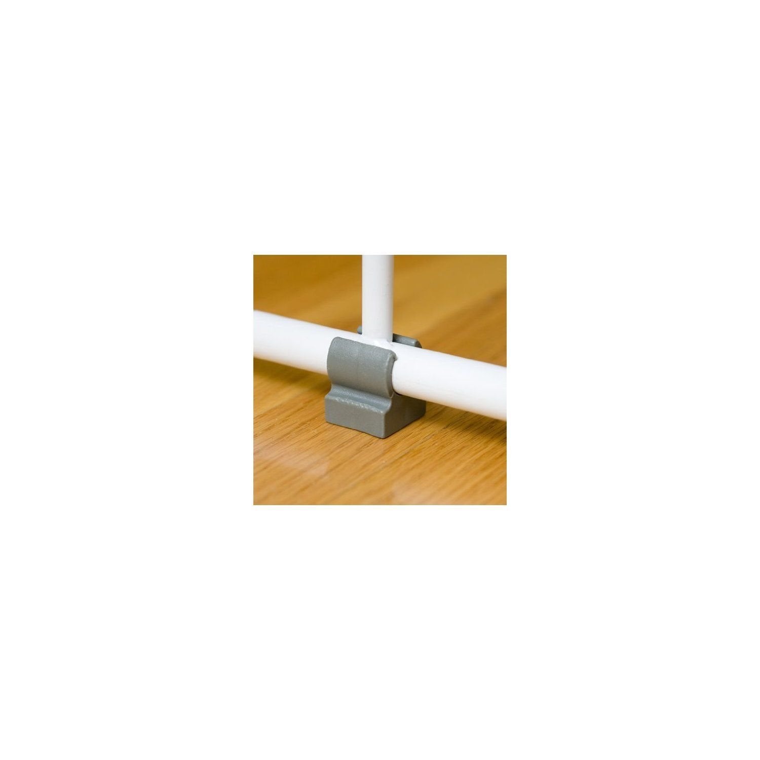 Carlson Pet Products MINI Expandable Extra Wide Pet Gate with Small Pet Door (916006), White, 18-31 inches