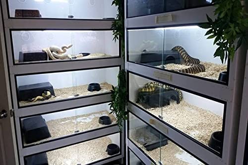 Sdzgqpet Amypet Reptile Hide Snake Hideout For Different Reptiles Snakes Ball Pythons Use Durable Material Easy To Clean 13.25''