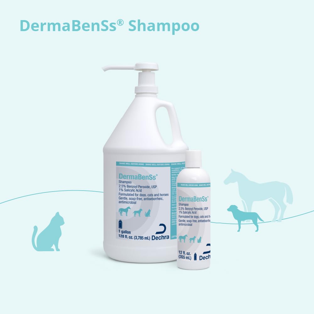 Dermabenss Shampoo For Dogs, Cats And Horses, Gallon