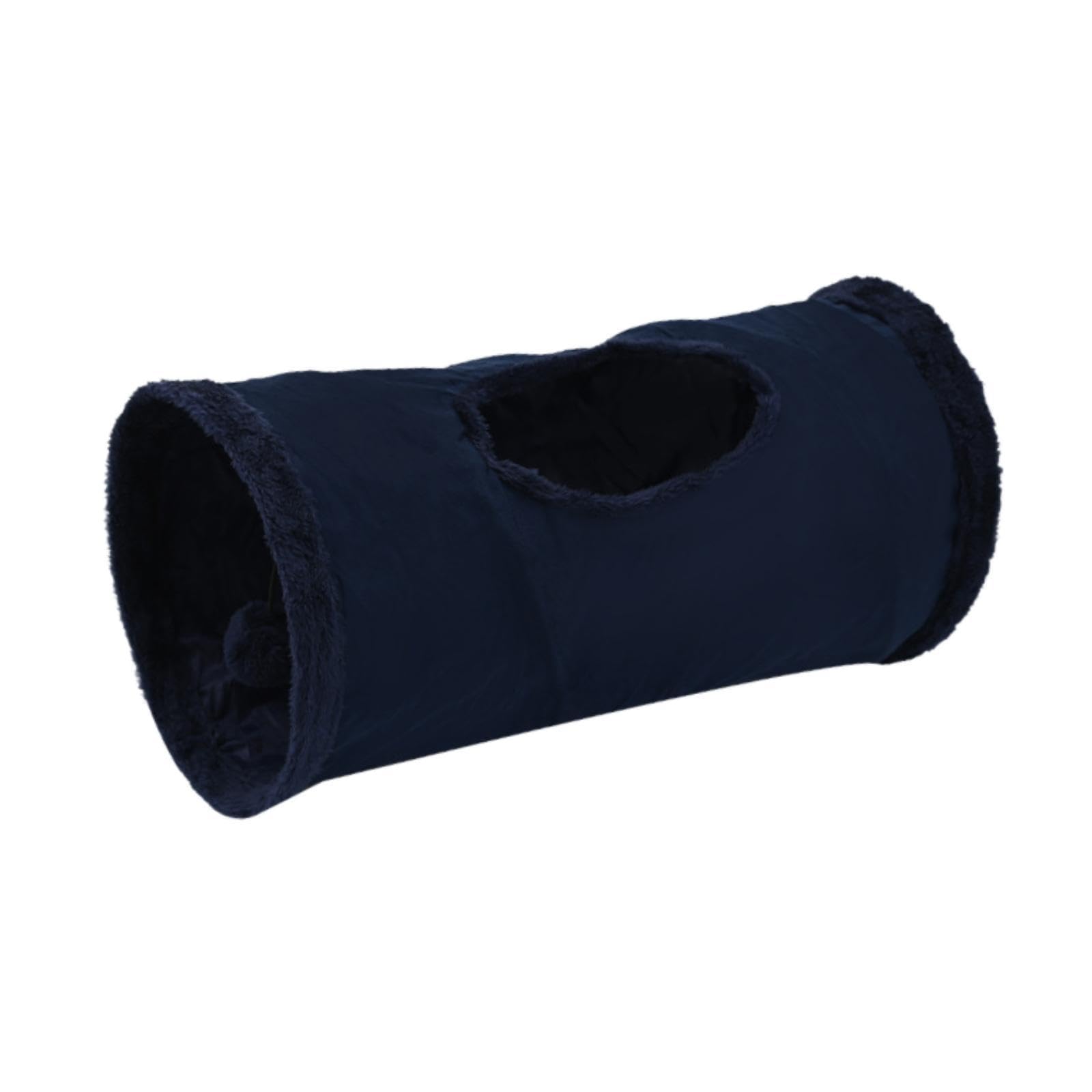 Heavenglow Cat Tunnel For Indoor Cats Hideaway Kitten Cave Pet Supplies Funny With Ball Blue|Pet Supplies | Cat Supplies | Toys