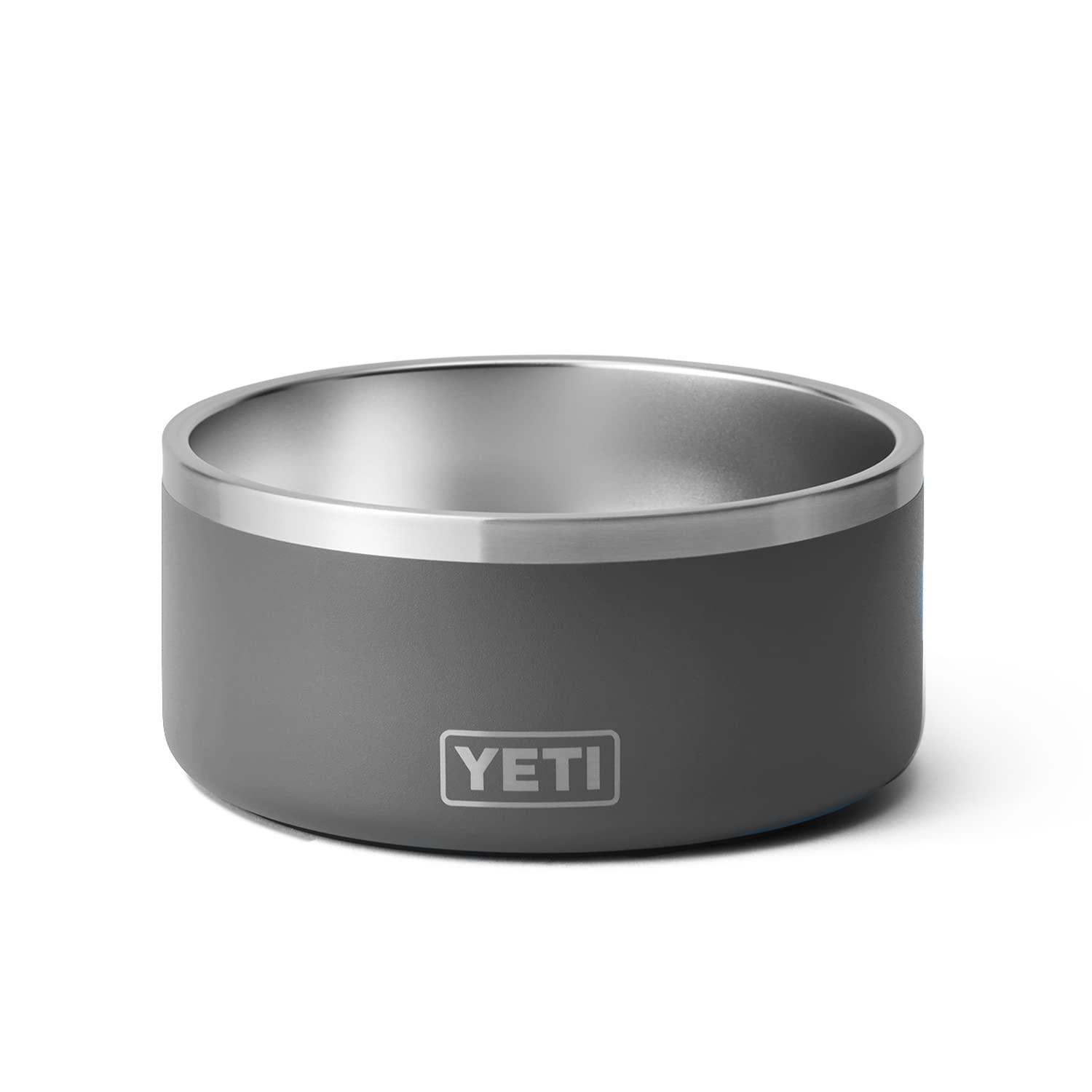 YETI Boomer 8, Stainless Steel, Non-Slip Dog Bowl, Holds 64 Ounces, Charcoal