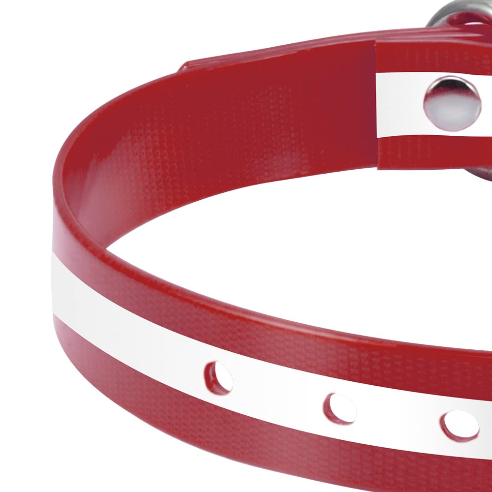 Petjoy Dog Collars Strap, Replacement Collar For Shock Reflective Collar, Adjustable Classic Dog Collar Strap For All Varieties