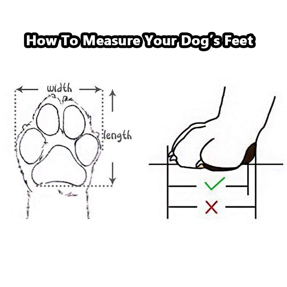Large Big Dog Pu Leather Sport Shoes Winter Waterproof Pet Dog Puppy Martin Boots Non-Slip Pitbull Golden Retriever Rain Shoes (11(2.7X3.5Inch)(Pack Of 4)), Brown