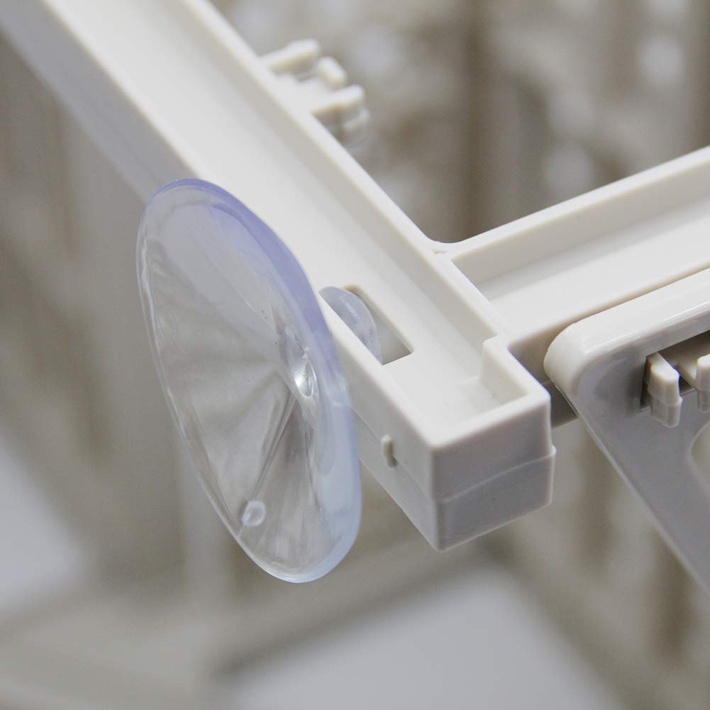 YOFIT Non-Slip Beige Doggy Steps - 3-Step Pet Stairs for Dogs, Holds Up to 50 lbs, Medium Size