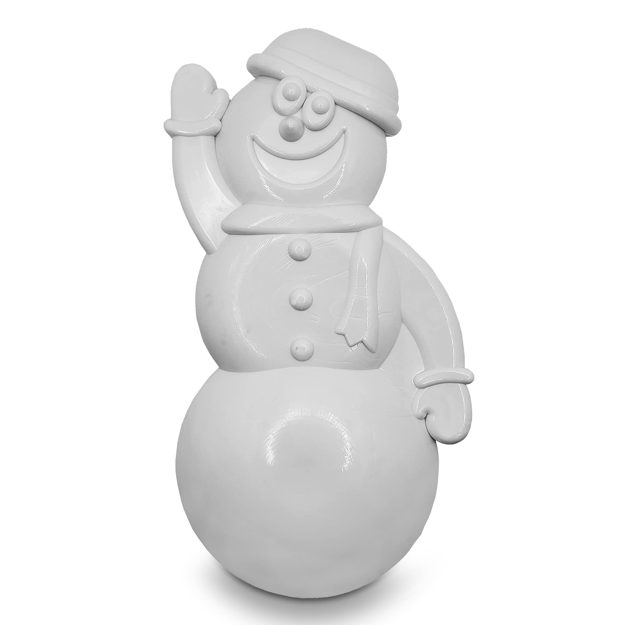 MKB Snowman Ultra Durable Nylon Dog Chew Toy for Aggressive Chewers