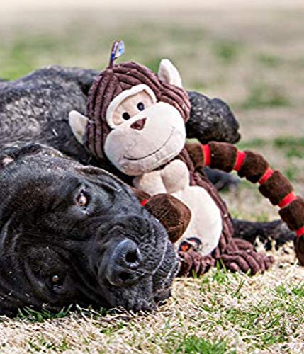 Outward Hound Thunda Tugga Gorilla Plush & Squeaky Dog Tug Toy