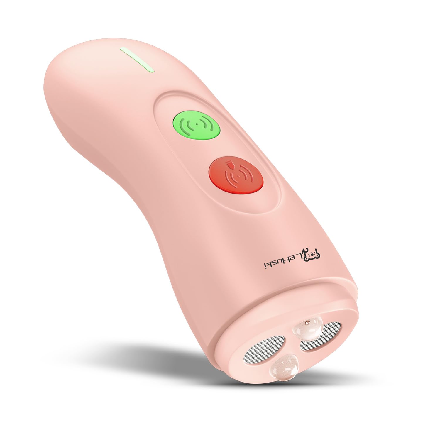 Lehuski Dog Bark Deterrent Device - Rechargeable Ultrasonic Anti Barking Device For Dogs Effective Control Up To 50 Ft Safe And 