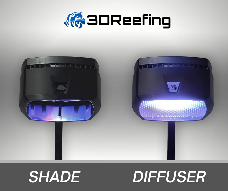 3Dreefing Ai Prime 16 Hd Reef Aquarium Led Light Shade And Diffuser