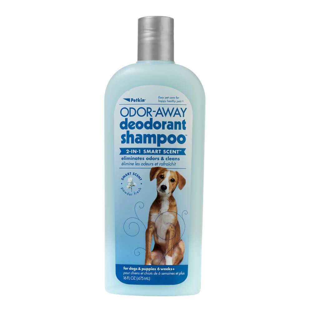 Petkin Odor-Away Shampoo - 16 Oz