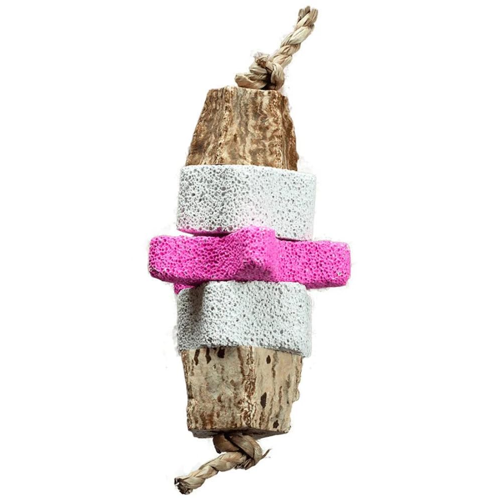 A&E Cage Company 52411756: Toy Nibble Pumice Star Bright