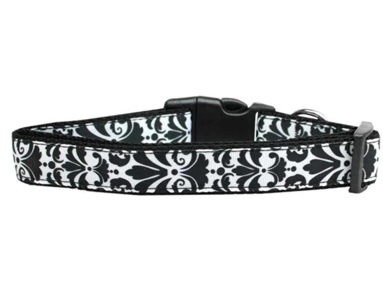 Pet Dog & Cat Nylon Leash, &quot;Damask&quot; *Available in 10 different colors!* Yellow 5/8&quot; w x 4 ft. leash