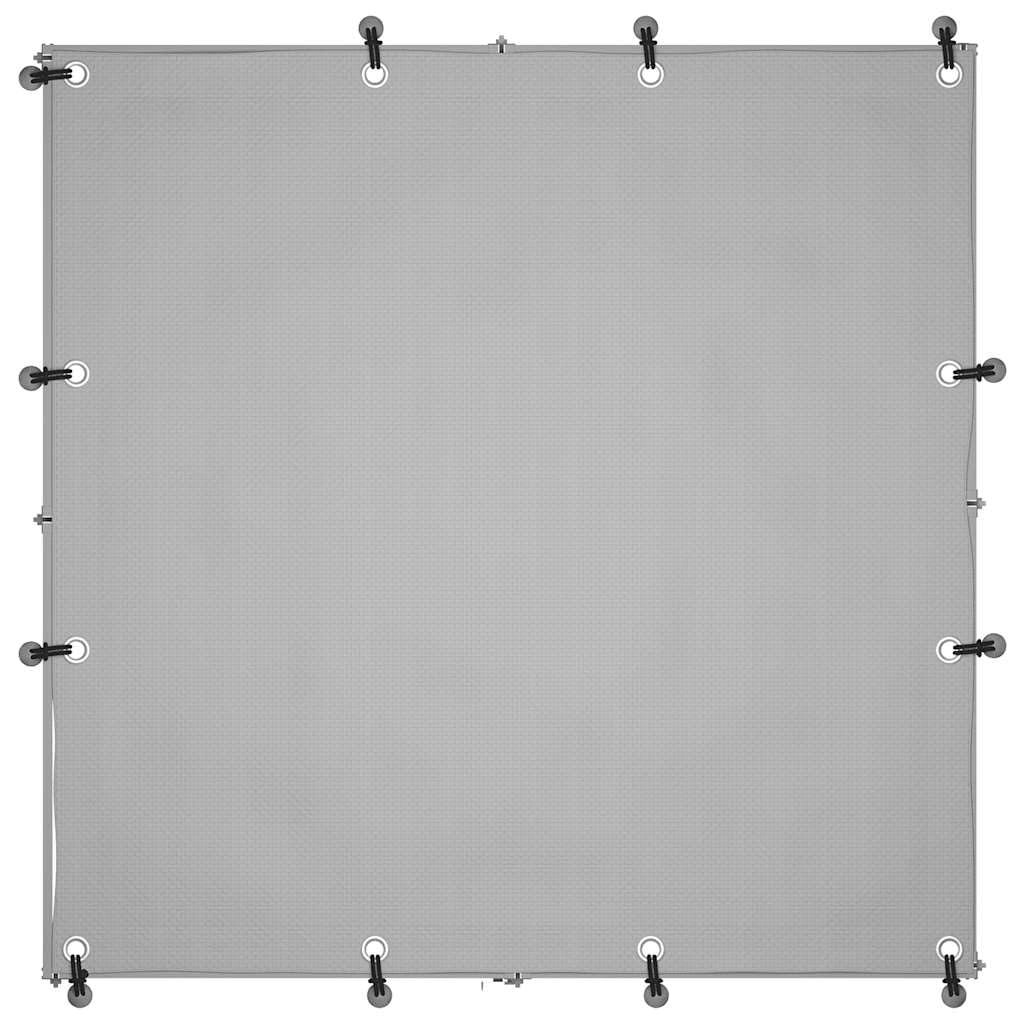 vidaXL Dog Kennel Black 43.3x43.3x43.3 Steel