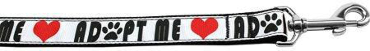 Mirage Pet Products Adopt Me Nylon Dog Leash, 4'