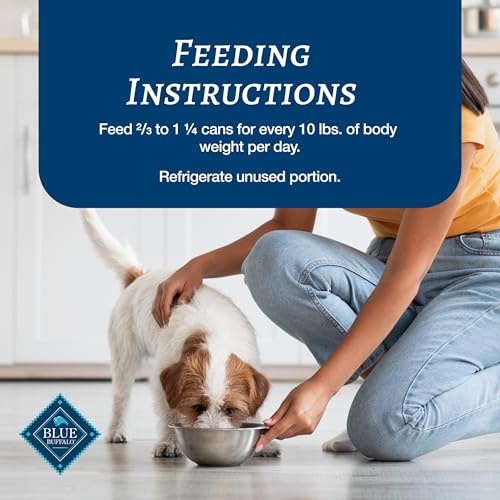 Blue Buffalo Family Favorites Adult Wet Dog Food, Made with Natural Ingredients, Turkey Day Feast, 12.5-oz Can (Pack of 12)