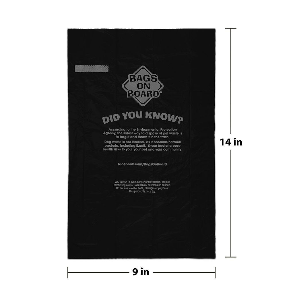 Bags On Board Fashion Dispenser And Refill Bags, Chevron