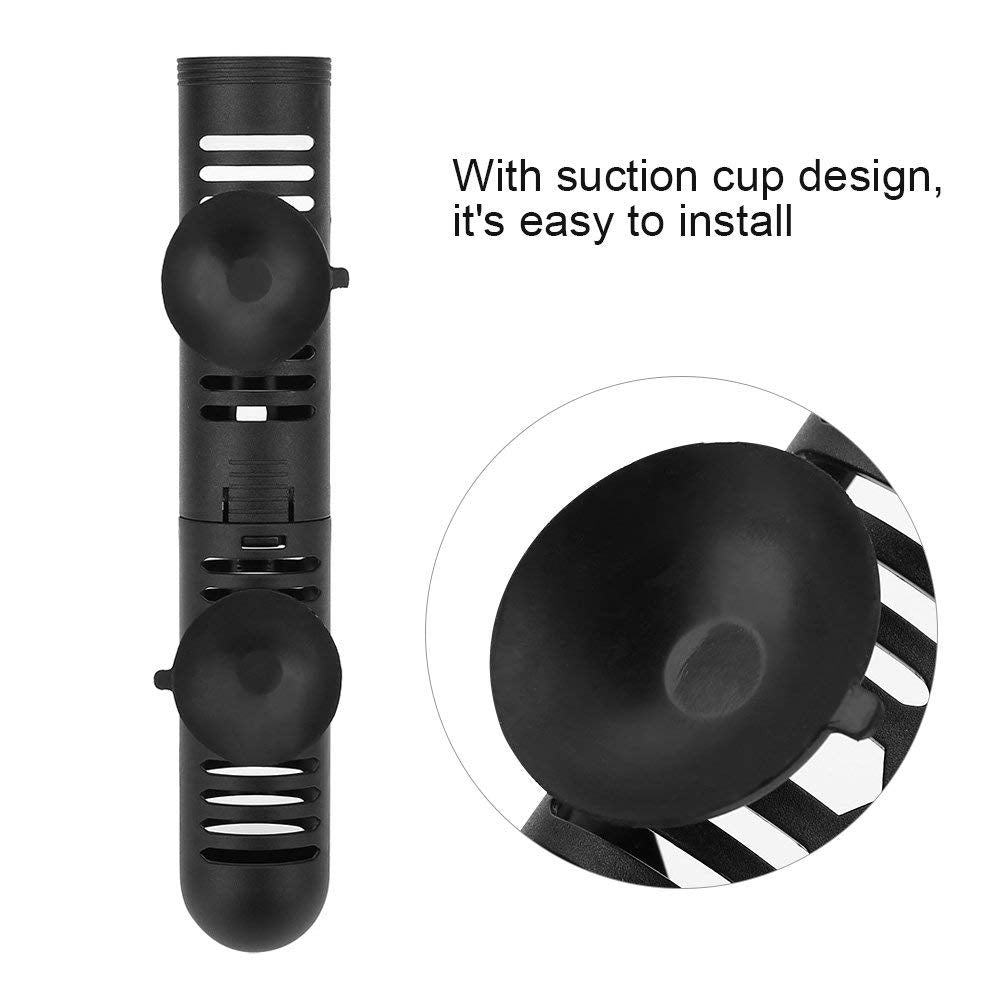 Fdit Aquarium Fish Heater Protective Case Detachable Design Heater for Fish Water with Suction Cups(#3)
