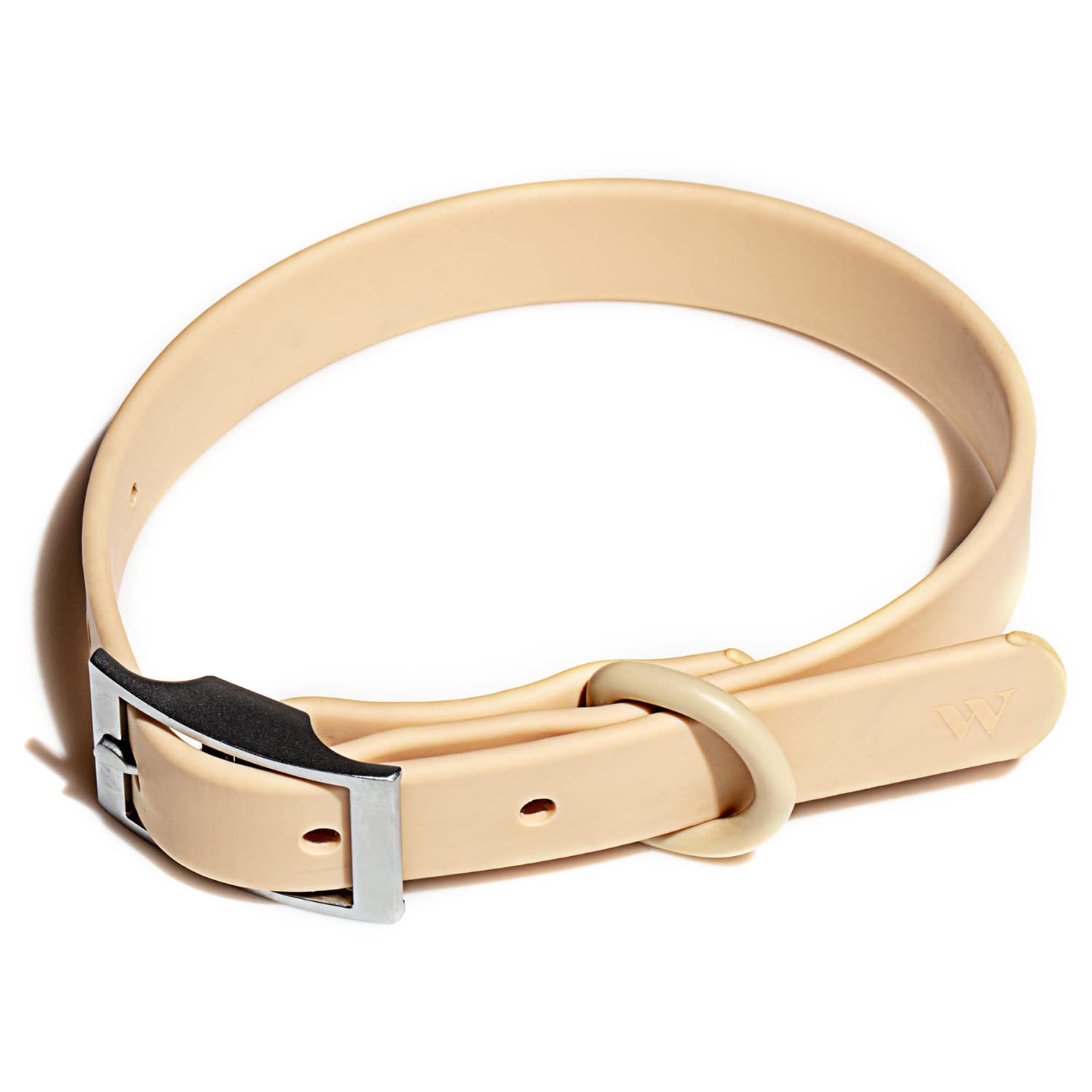Wild One Dog Collar, The Original Easy-Clean, All Weather Flex-Poly Strap With Metal, Durable, Dirt And Odor Resistant, Size M, 