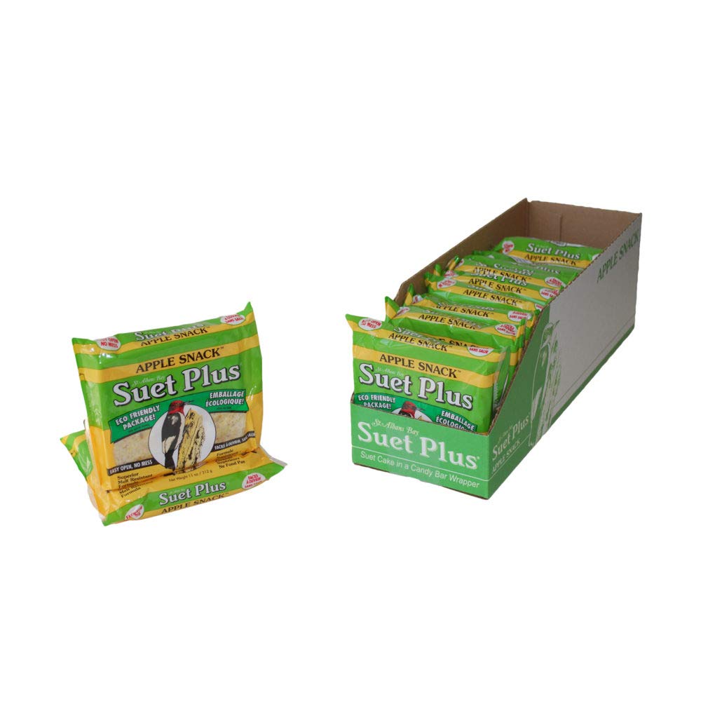 Wildlife Sciences High Energy Suet Cake 12 Packs (Apple Snack)