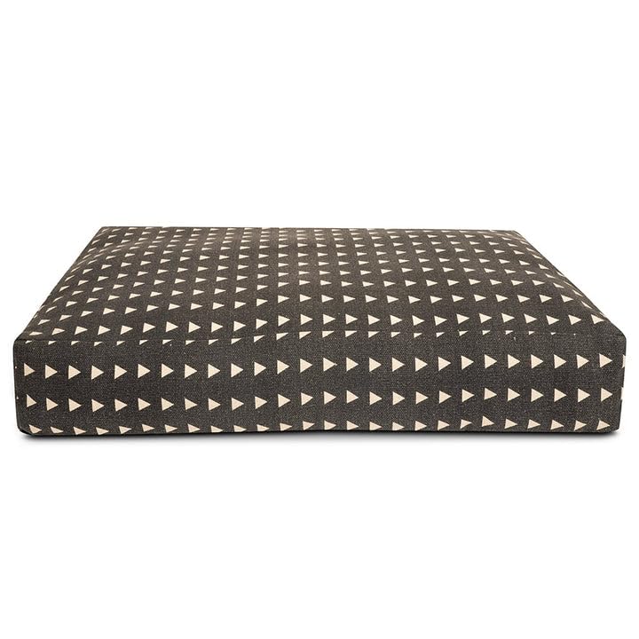 PAWPOURRI Bohemian Aztec Rectangle Bed for Medium to Large Sized Dogs | 100% Cotton Cover | Recycled Polyfibre Filling | Washabl
