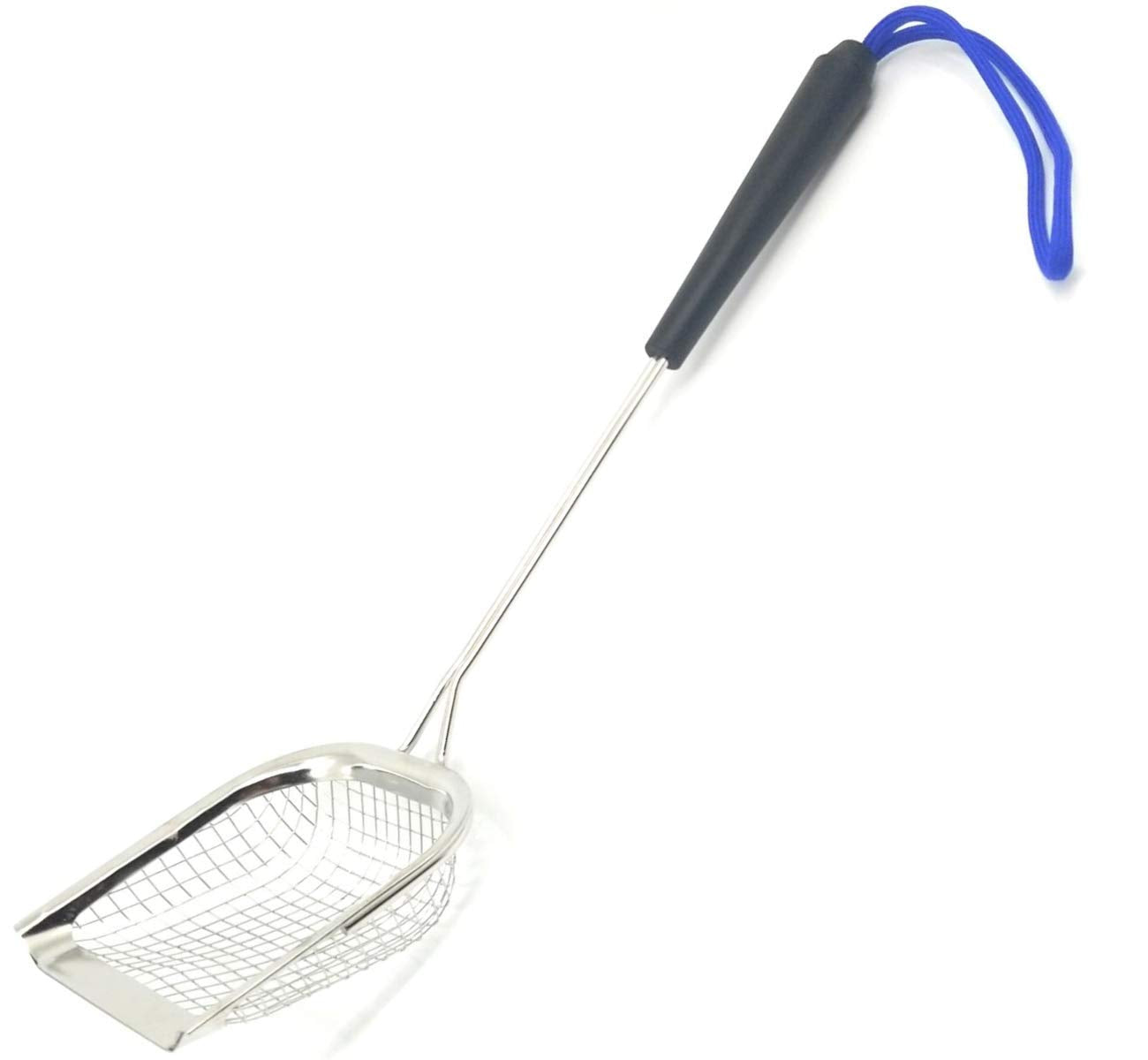 Sand Dipper Square Cat Scoop - Stainless Steel Long Cat Litter Scoop (Scoop)
