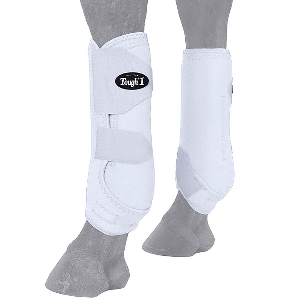 Tough 1 Vented Sport Boots Front M White