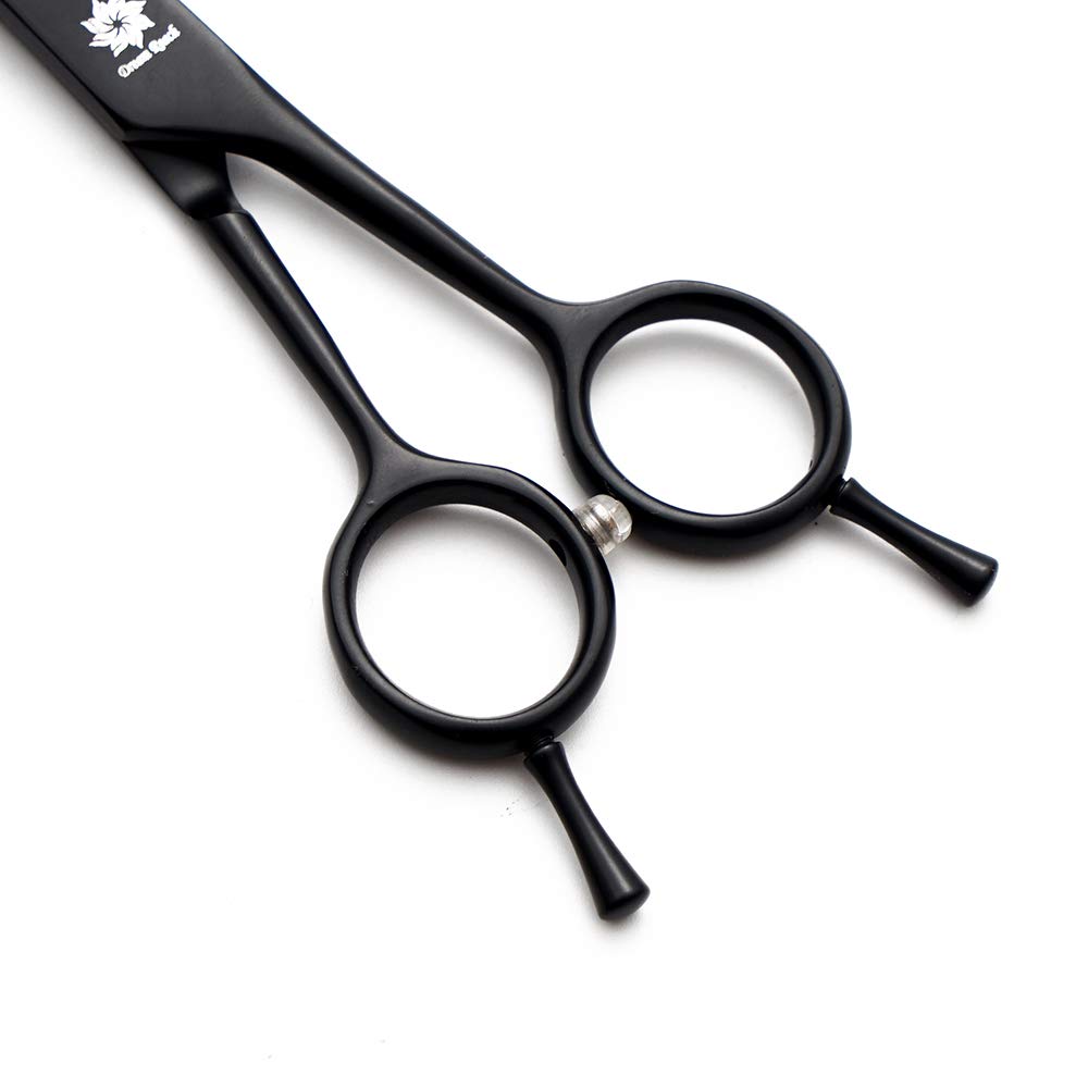 Dream Reach 7.0 Inches Professional Pet Cat Dog Grooming Shears Scissors, Straight, Curved, Thinning/Blending/Chunking Scissors Kit (4-Set)