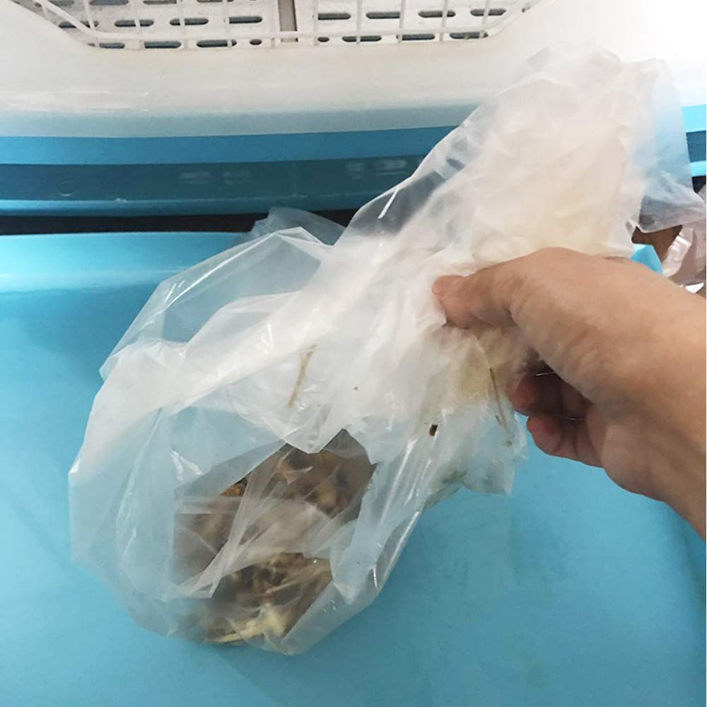 PeSandy 50PCS Disposable Rabbit Cage Liner - Plastic Bunny Mat Film for Rabbits, Hamsters, Guinea Pigs, 37.4'' x 27.6'', White