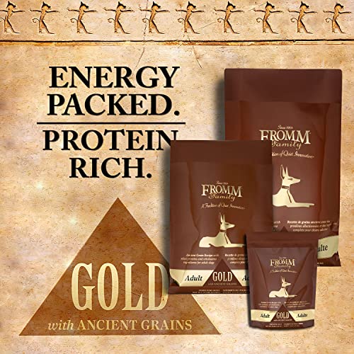 Fromm Adult Gold with Ancient Grains Dog Food - Premium Dry Dog Food - Chicken Recipe - 15 lb