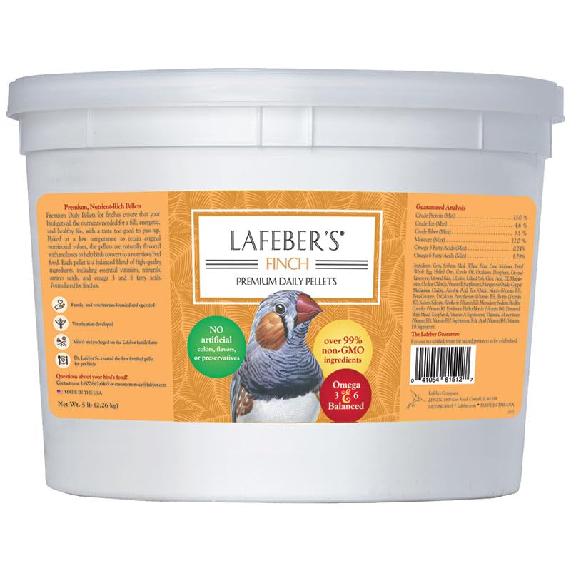 LAFEBERS Finch Premium Daily Diet (Classic, 5 lb)