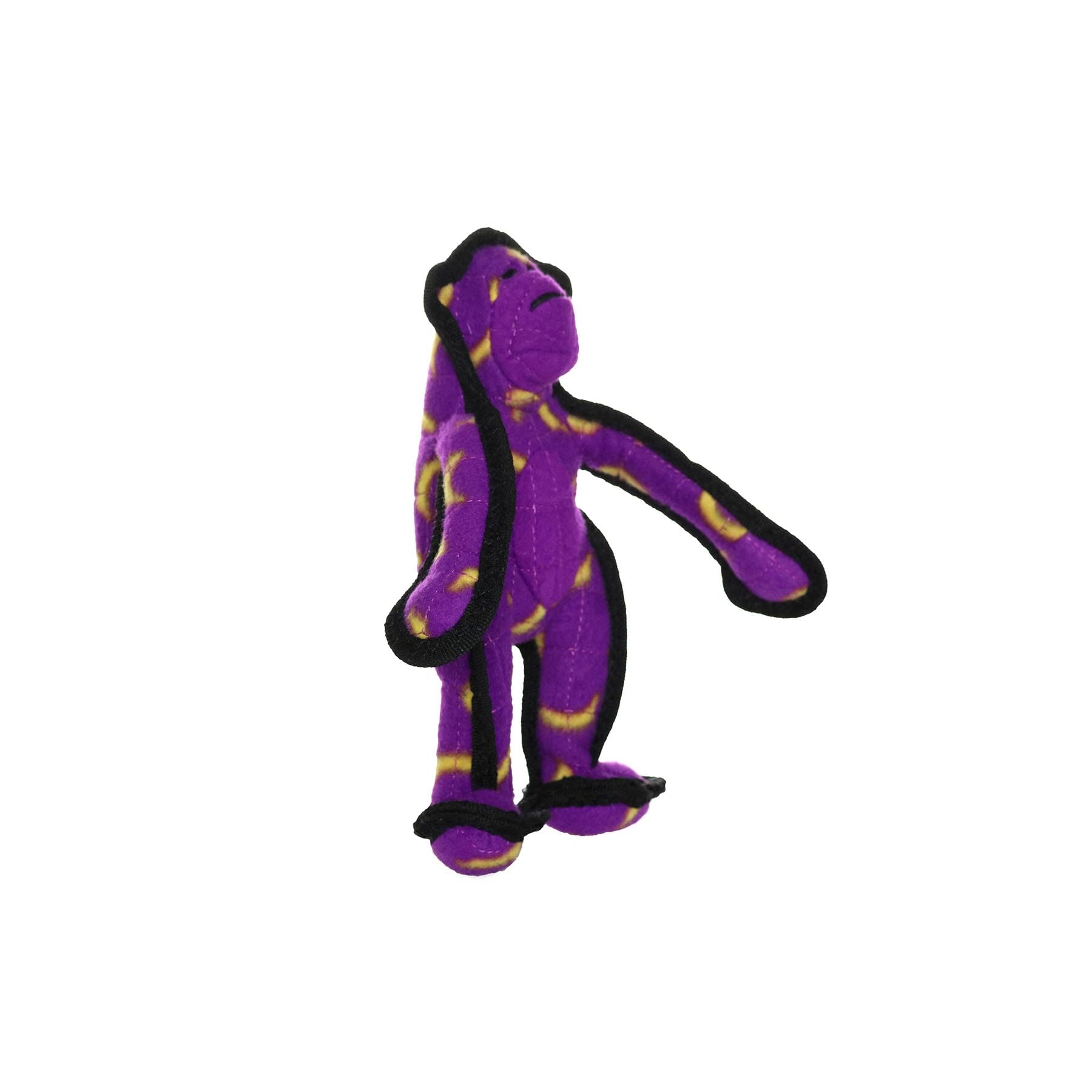 Tuffy - World'S Tuffest Soft Dog Toy - Zoo Junior Monkey - Squeakers - Multiple Layers. Made Durable, Strong & Tough. Interactive Play (Tug, Toss & Fetch). Machine Washable & Floats