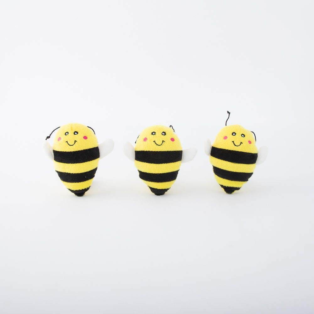 ZippyPaws Burrow Interactive Dog Toy, Plush Bees & Honey Pot, Model ZP958, Fun Hide and Seek Puzzle for Small & Medium Dogs