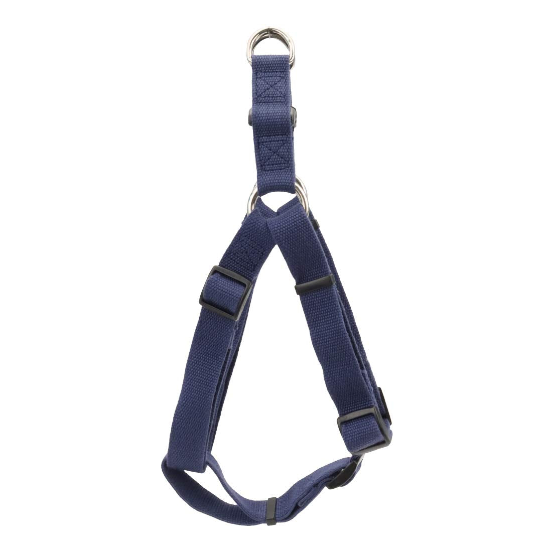 Coastal - New Earth Soy - Adjustable Dog Harness, Indigo, 5/8 x 16-24
