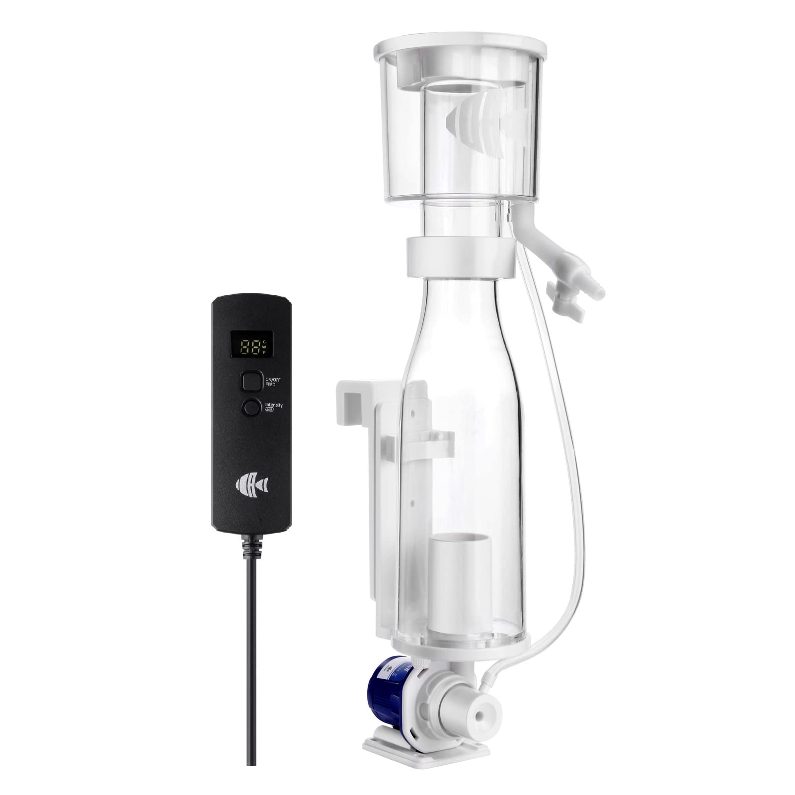 Protein Skimmers For Saltwater Aquariums, Hang On Protein Skimmer For Fish Tanks Up To 80 Gallons, Dc Pinwheel Pump With Control