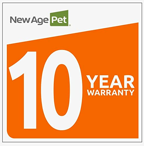 ECOFLEX Rustic Lodge Gray Dog House – Jumbo, 10-YR Warranty - Non-Toxic, Eco-Friendly w/Raised Floor.