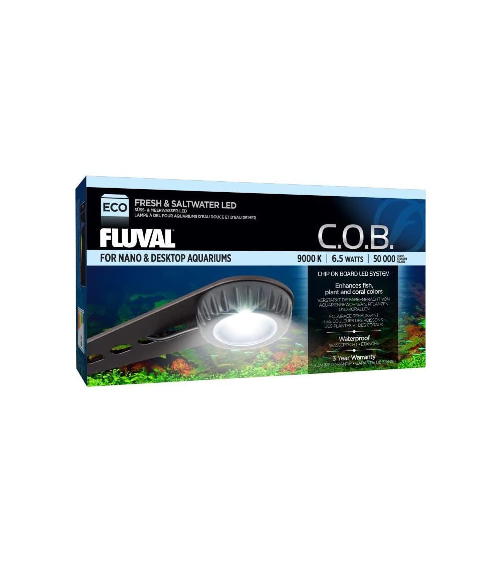 Fluval C.O.B. (Chip On Board) Nano Aquarium LED Lighting, 6.5 Watts