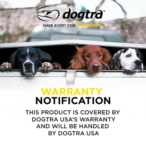 Dogtra 2702T&B Long Range 1-Mile 2-Dog Training & Beeper Remote Dog Training E-Collar For Upland Gun Dog