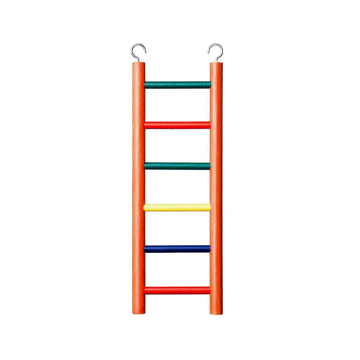 Prevue Pet Products Carpenter Creations 6 Rung 12 In Colored Solid Wood Ladder